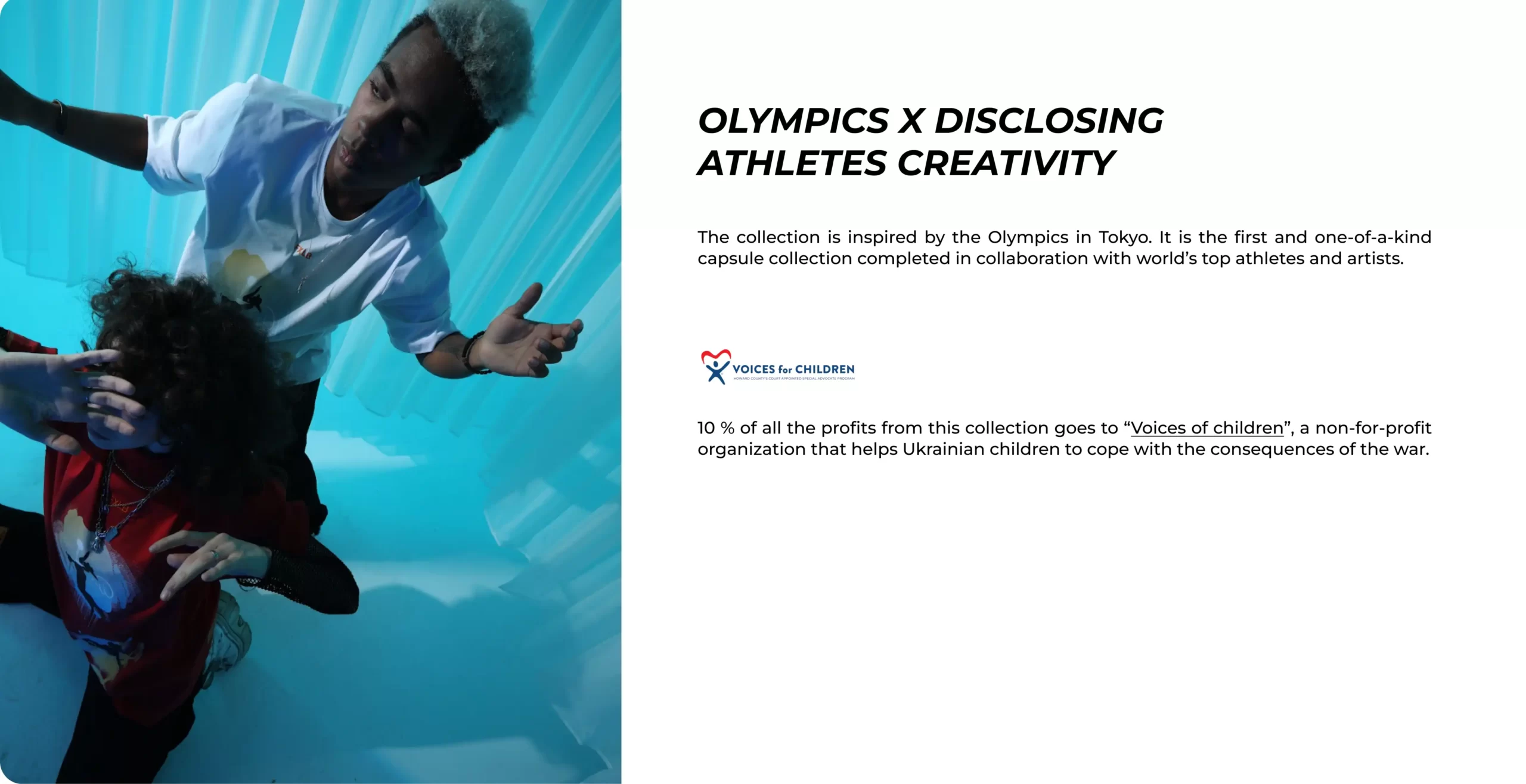 2020 Olympics X disclosing athletes creativity