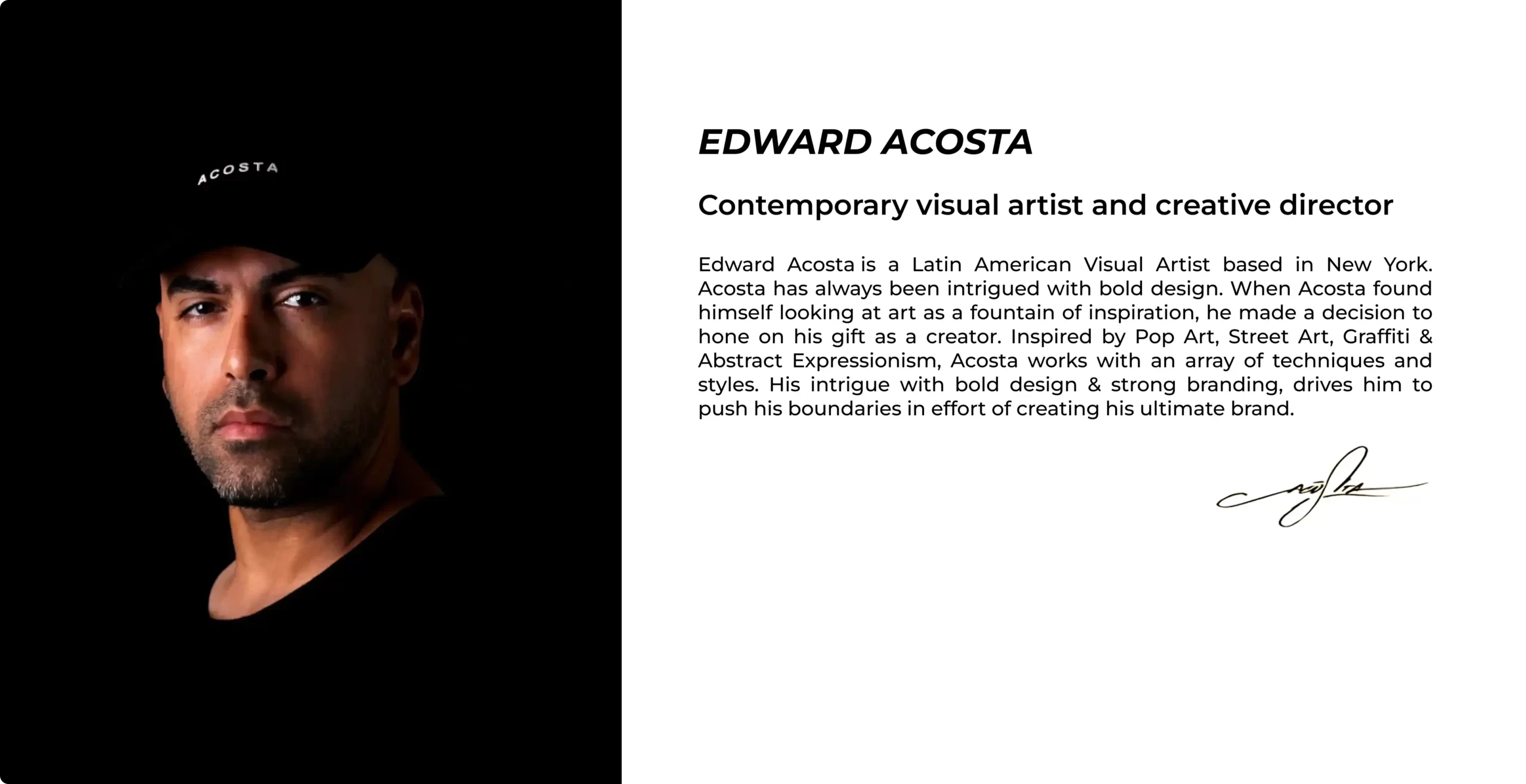 edward acosta х AWAKEN