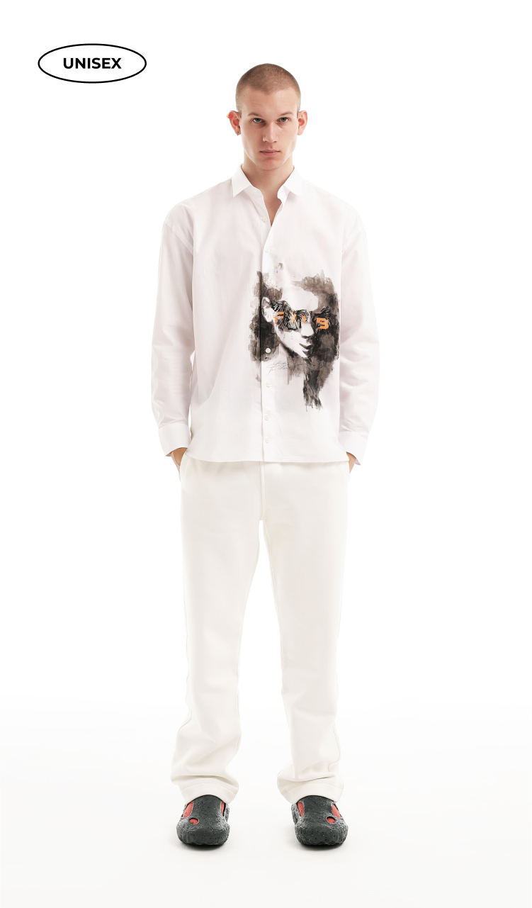 white cotton shirt romanticism main